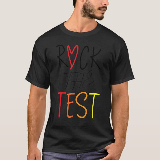 Test Day Rock T-shirt (Voorkant)