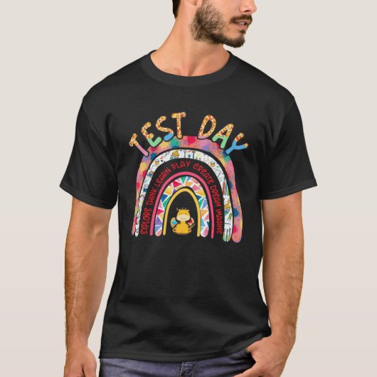 Test Day Rock T-shirt (Voorkant)