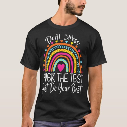 Test Day Rock T-shirt (Voorkant)