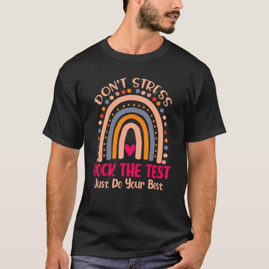 Test Day Rock T-shirt (Voorkant)