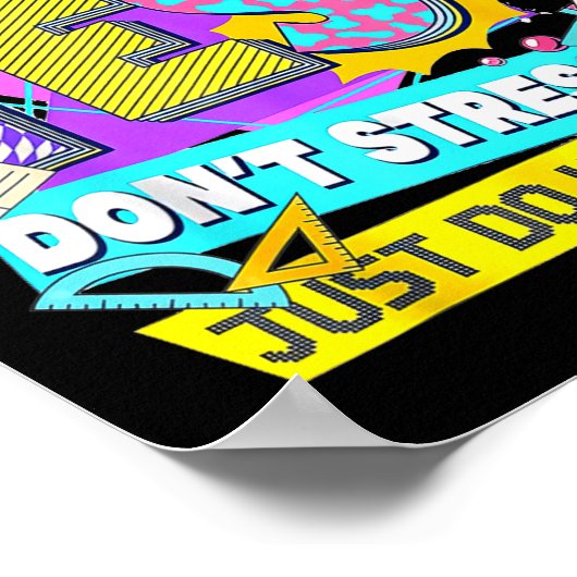 Test Day, Rock The Test Don't Stress Just Do Your  Poster (Hoek)