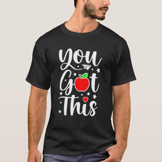 Test Day Rock The Test Don't Stress Testing 3 T-shirt (Voorkant)