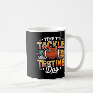 Test Day State Football Tackle Testing Day Sports Koffiemok
