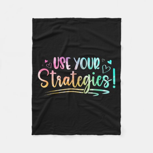 Test Day State Testing Exam Teacher Student Motiva Fleece Deken (Voorkant)