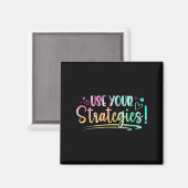 Test Day State Testing Exam Teacher Student Motiva Magneet (Voorkant / Achterkant)