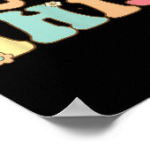 Test Day Teacher Shirt Motivational Testing Day St Poster (Hoek)