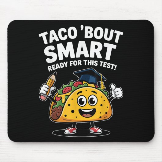 Test Day Teacher Shirt Motivational Testing Day Ta Muismat (Voorkant)