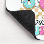 Test Day Teachers Kinder Donut Stress Doe gewoon j Muismat (Hoek)