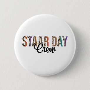 Test de Staar Day Crew-modus op de testideeën van  Ronde Button 5,7 Cm