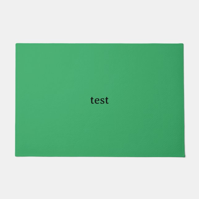 test deurmat (Voorkant)