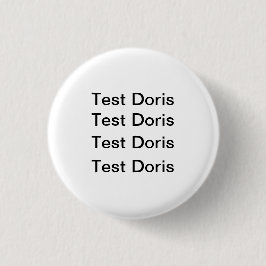 Test Doris Badge Ronde Button 3,2 Cm