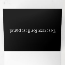 test drieluik uitnodiging