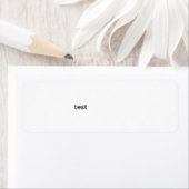 test etiket (Insitu)