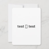 test feestdagenkaart (Voorkant)