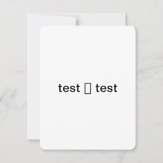 test feestdagenkaart (Voorkant)