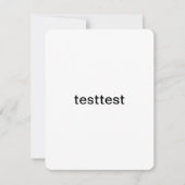 test feestdagenkaart (Voorkant)