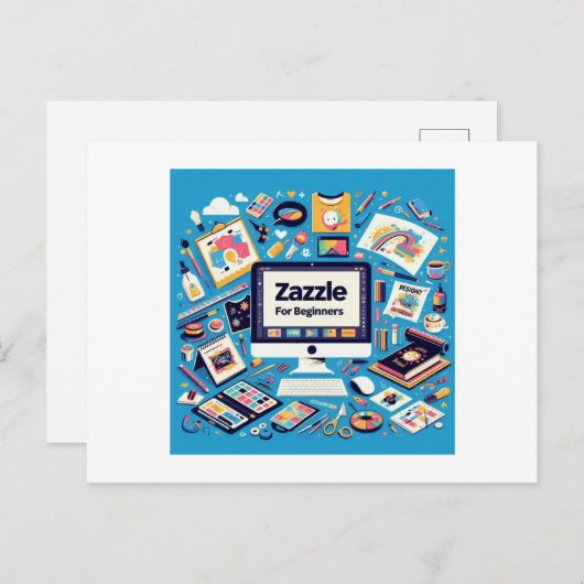 test feestdagenkaart (Voorkant / Achterkant)