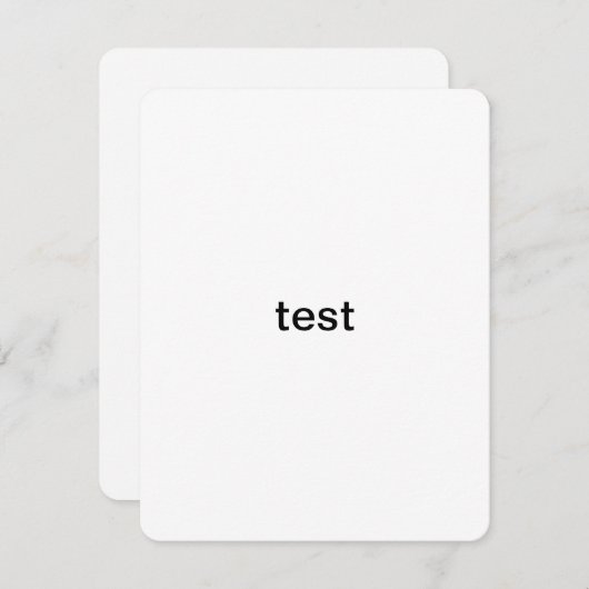 test feestdagenkaart (Voorkant / Achterkant)