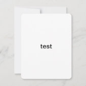 test feestdagenkaart (Voorkant)