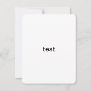 test feestdagenkaart