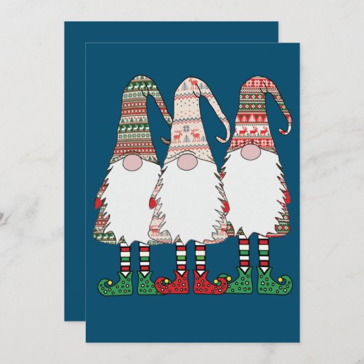 test feestdagenkaart (Voorkant / Achterkant)