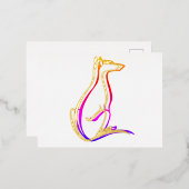 test folie uitnodiging briefkaart (Voorkant / Achterkant)