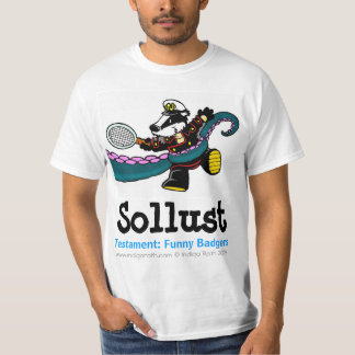 TEST: FUNNY BADGERS (TM) Sollust T-shirt