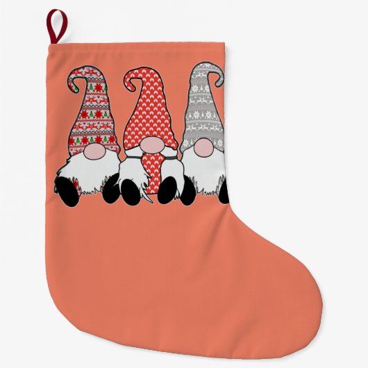 test grote kerstsok (Voorkant)