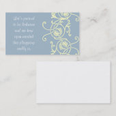 Test hun verdraagzame mammakaarten contactkaartje (Voorkant / Achterkant)