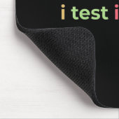 Test in Prod-codering Funny Humor Grap Engenieur Muismat (Hoek)