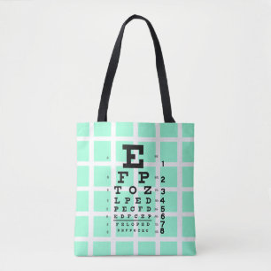 Test je ogen: Retroooggrafiek & optische illusie Tote Bag