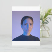 test kaart (Staand voorkant)