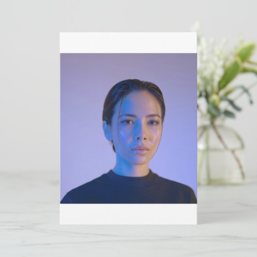 test kaart (Staand voorkant)