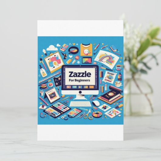 test kaart (Staand voorkant)