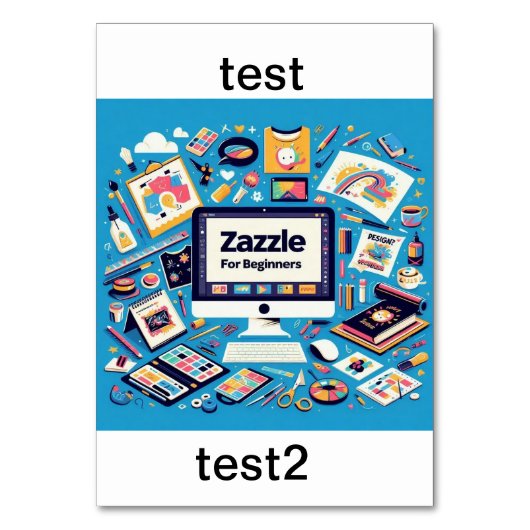 test kaart (Voorkant)
