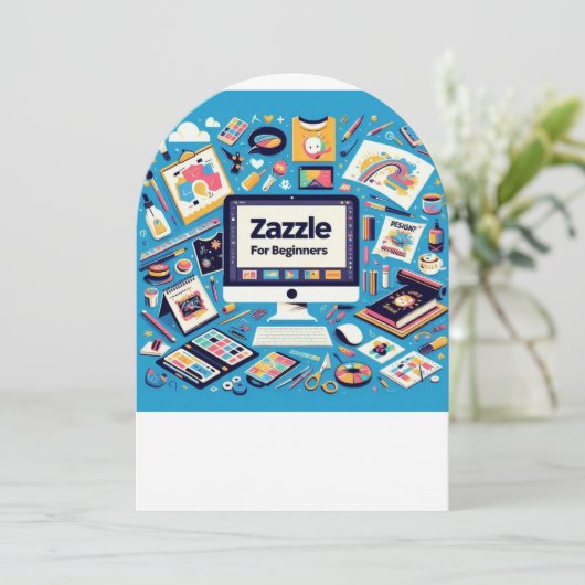 test kaart (Staand voorkant)