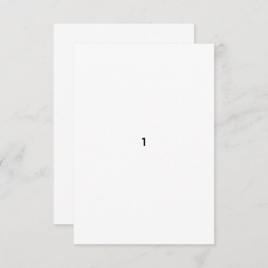 test kaart (Voorkant / Achterkant)