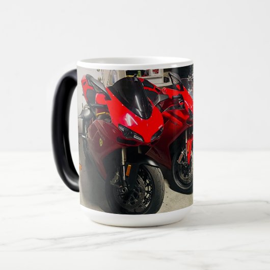 test magische mok (Voorkant links)