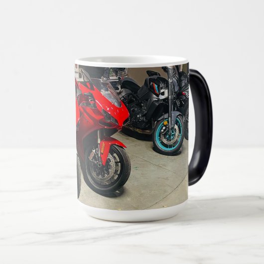 test magische mok (Voorkant rechts)