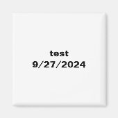 test magneet (Voorkant)