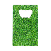 Test Match Red Cricket Ball met aangepaste tekst Creditkaart Flessenopener (Achterkant)