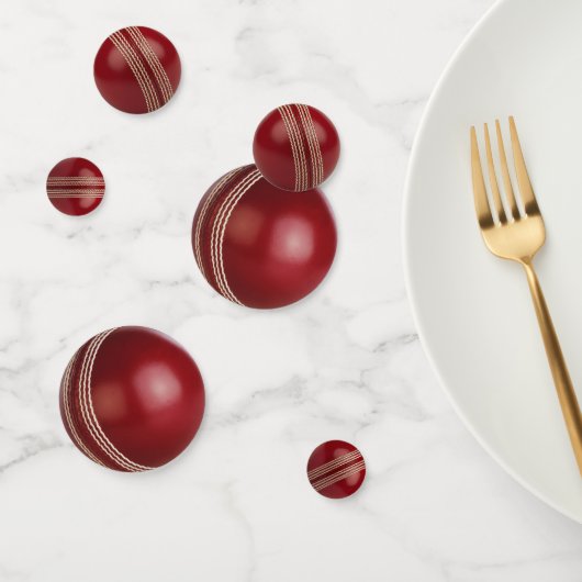 Test Match Rode Cricketbal Confetti (Groep)