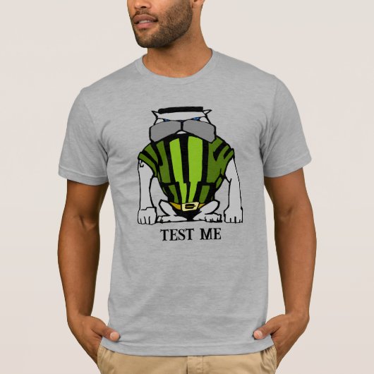 TEST ME T-Shirt (Voorkant)