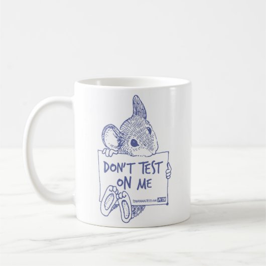 Test niet op mijn Mok (Links)