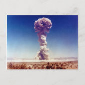 Test op kernwapens Buster-Jangle 1951 Briefkaart (Voorkant)