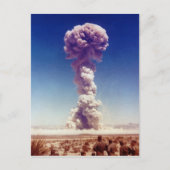 Test op kernwapens Buster-Jangle 1951 Briefkaart (Voorkant)