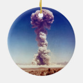 Test op kernwapens Buster-Jangle 1951 Keramisch Ornament (Achterkant)