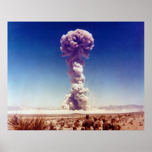 Test op kernwapens Buster-Jangle 1951 Poster (Voorkant)