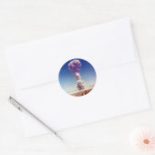 Test op kernwapens Buster-Jangle 1951 Ronde Sticker (Envelop)