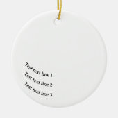 Test ornament gebogen tekst (Voorkant)